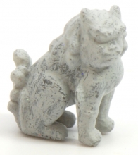 Front of Japanese Lion Statue