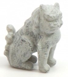 Front of Japanese Lion Statue